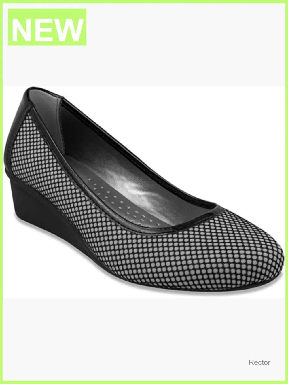 Neoprene Wedge Pumps - Water Resistant - Cushioned - Pull On